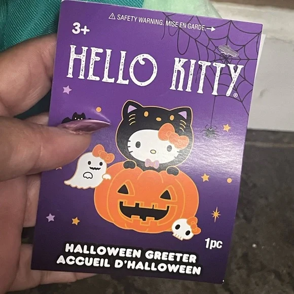 NWT! Halloween HELLO KITTY FRANKENSTEIN Greeter - Picture 15 of 16